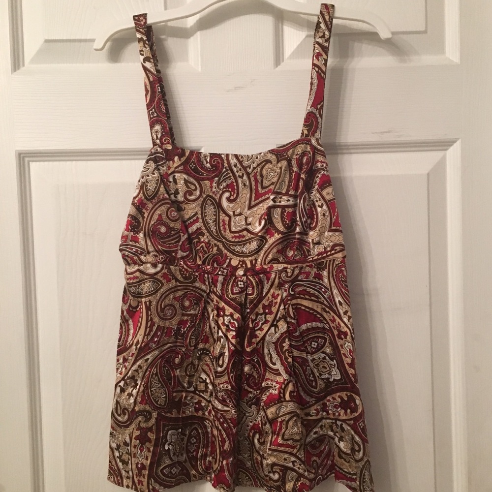 EUC INC 100% silk cami top with side zipper - Picture 1 of 8